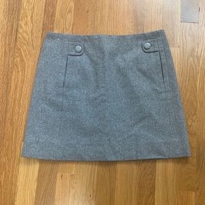 Jcrew Grey Skirt